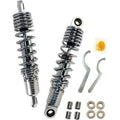 Drag Specialties 1310-1829 Chrome 12" Height Adjustable Shocks Sportster 86-03
