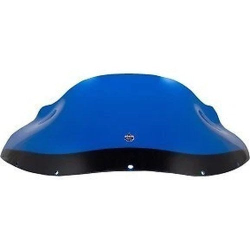 Klock Werks KWW-02-0615 Blue 9" Kolor Flare Windshield for Fxrp