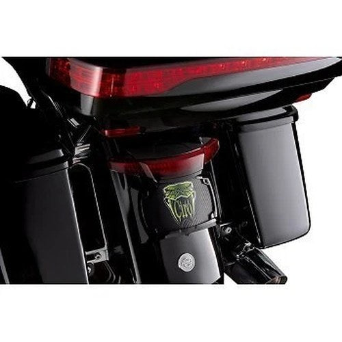 Ciro 40474 Latitude Tail Light & LicensePlate Mount with Lightstrike- Red Lens