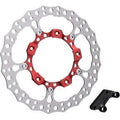 Arlen Ness 300-007 Red Front Right Big Brake 14" Full Floating Brake Rotor Kit