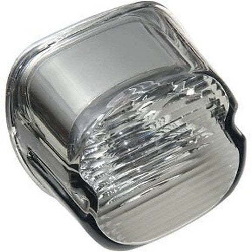 Drag Specialties 2010-0798 Smoke Laydown Taillight Lens with No Tag Window