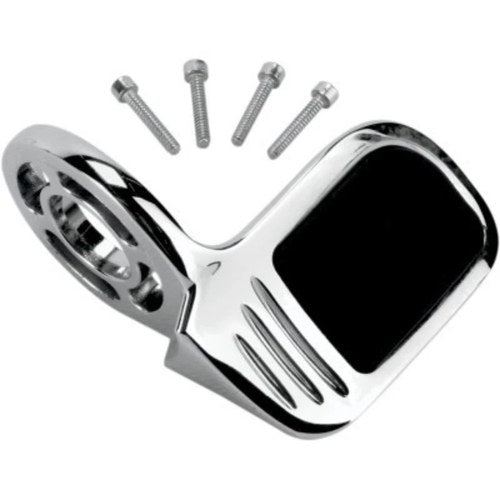 Kuryakyn 6309 Contour Left Side Chrome Throttle Boss Only for Iso Grips