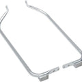 Drag Specialties 3501-0603 Chrome Saddlebag Supports for Road Glide Fltr 04-08