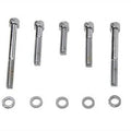 V-Twin 8786-5T Chrome Sprocket Cover Allen Screw Kit for 77-84 Sportster