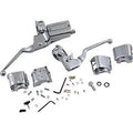 Drag Specialties 0610-0500 Chrome Handlebar Control Kit w/o Switches 82-84 Flh