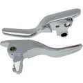 Drag Specialties 0610-2306 Chrome Short Lever Set for 08-13 Touring