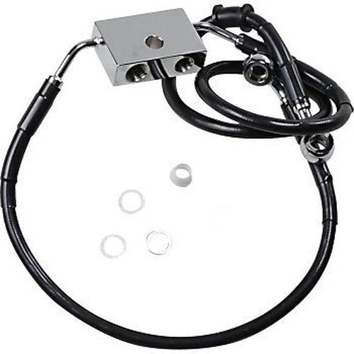 Drag Specialties 1741-5293 Extended Length +6" Front Brake Line