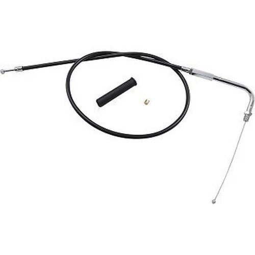Drag Specialties 0650-0345 Black Vinyl Throttle Cable 30"
