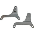 Drag Specialties 1504-0128 Sissy Bar Side Plates- Chrome