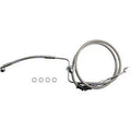 Drag Specialties 1741-6346 Rear Brake Line- ABS - Stainless Steel