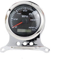 V-Twin 39-0851 85mm Gps Speedometer Black