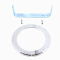 V-Twin 39-0124 Speedometer Adapter Ring Kit Chrome