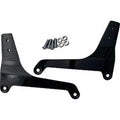 Drag Specialties 1504-0127 Sissy Bar Side Plates- Black