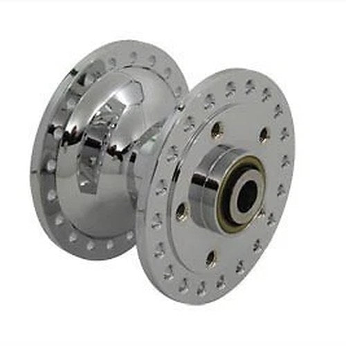 V-Twin 45-0297 Chrome Front Wheel Hub