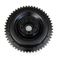 V-Twin 23-0430 Rear Mechanical Brake Drum Black