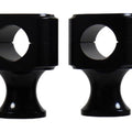 V-Factor 41047 Black Billet Vintage 2" Risers for 1" Harley Handlebars