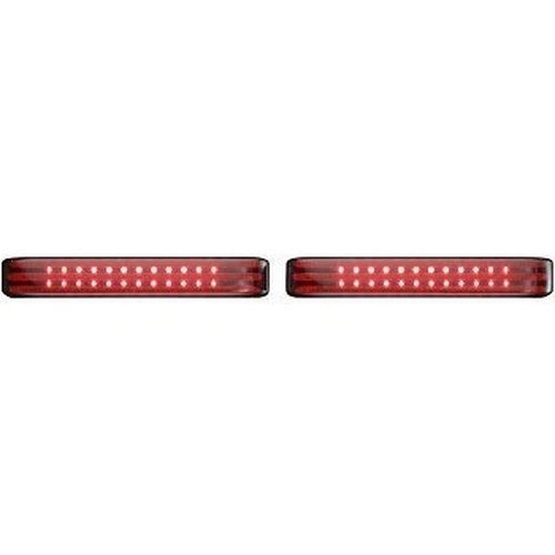 Custom Dynamics Black Smoke LED Sequential Low-Profile Bagz Saddlebag Lights