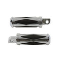 V-Factor 24042 Chrome Diamond Foot Pegs for Male Mount Harley Application