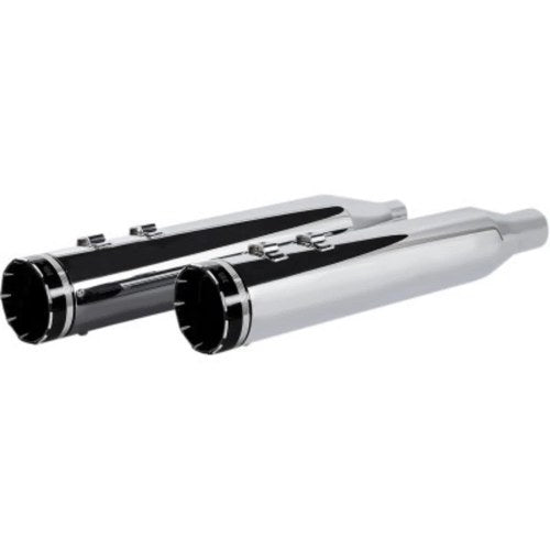 Khrome Werks 202735 Chrome Tracer 4.5" HP Plus Slip-On Mufflers - 17-24 Touring