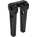 LA Choppers LA-7480-08B Black 8" Tall Performance Risers for 1-1/4" Handlebars