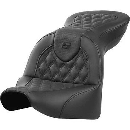 Saddlemen 818-31-182 Roadsofa Standard Reach Lattice Stitch Seat - FXBR/S 18-20
