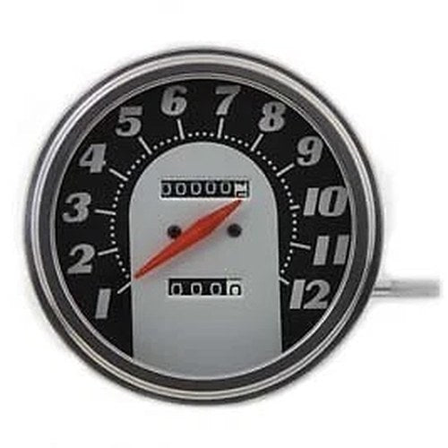 V-Twin 39-0326 Tombstone Style 2:1 Speedometer