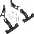 Drag Specialties 1621-0513 Black Passenger Floorboard Mount Kit - Softail 00-17