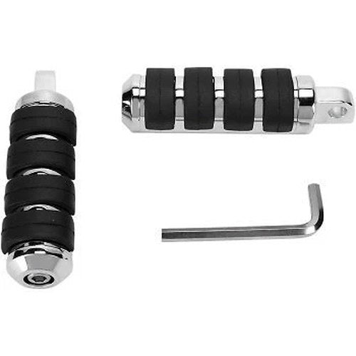 Drag Specialties 1622-0146 Chrome Replacement Foot Pegs