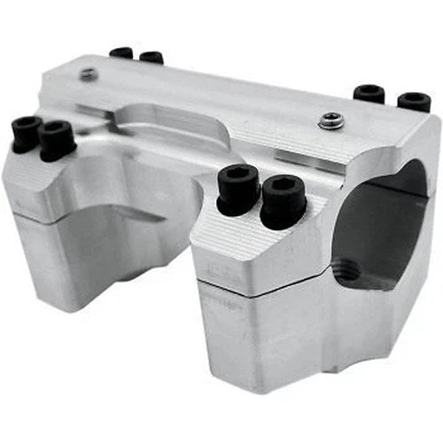 LA Choppers LA-7425-01 Raw Handlebar Top Clamp Set for 1-1/2" Handlebars