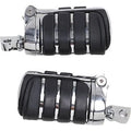 Kuryakyn 4445 Chrome Iso Switchblade Foot Pegs for Harley Male Mount
