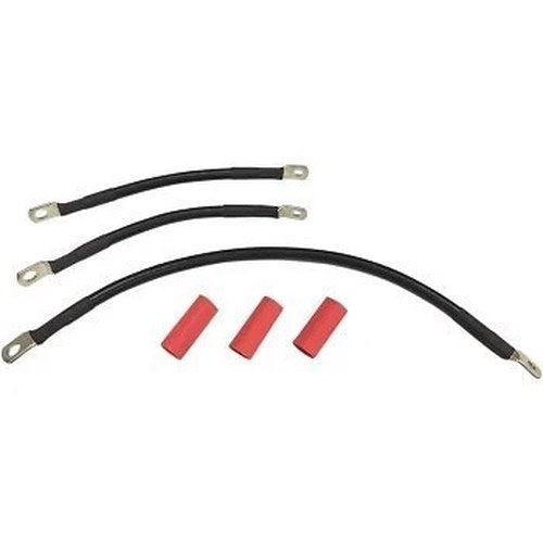 Drag Specialties 2113-0664 Battery Cable Set- '91-'93 Dyna