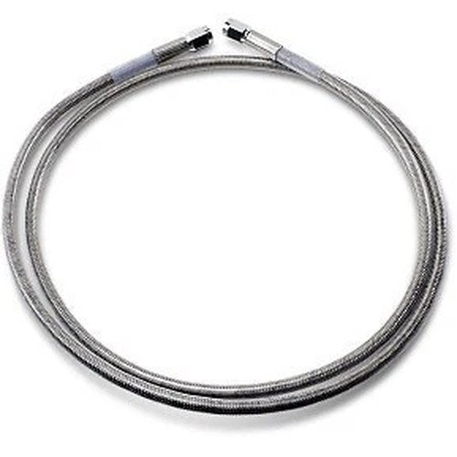 Drag Specialties DS098852 Universal Brake Line- Clear-Coated - 52"