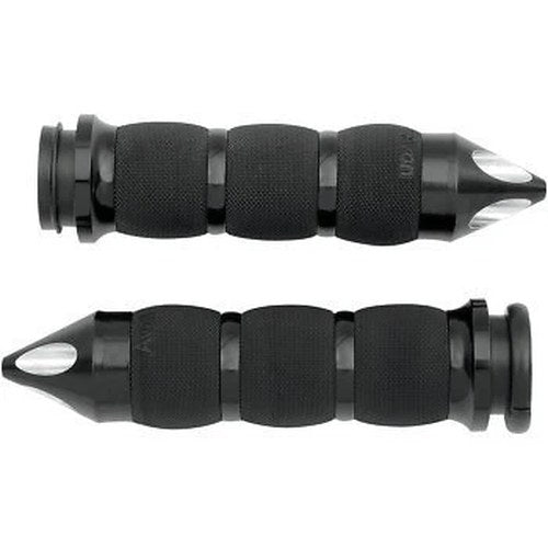 Avon AIR-90-AN-FL-SP Black Spike Air Cushioned Hand Grips for Electronic Tbw