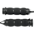 Avon AIR-90-AN-FL-SP Black Spike Air Cushioned Hand Grips for Electronic Tbw