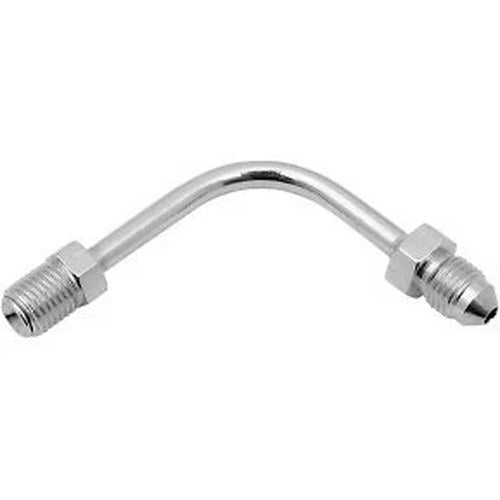 Drag Specialties DS098283 Chrome #3 Male Fitting 3/8-24 Inverted Flare 90° Short