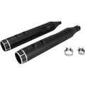 Vance & Hines 46676 Black Torquer 450 Slip-On Mufflers 4.5" for Touring 17-24