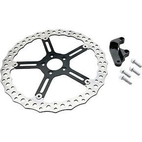 Arlen Ness 300-042 15" Big Brake Jagged Floating Rotor Kit Right Side