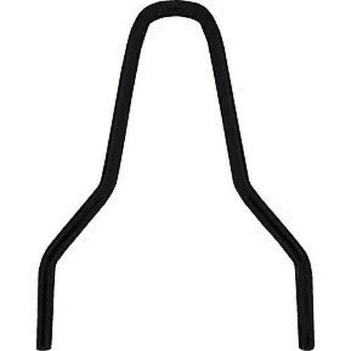Drag Specialties 1501-0777 Round Sissy Bar- Black - 9.88"H