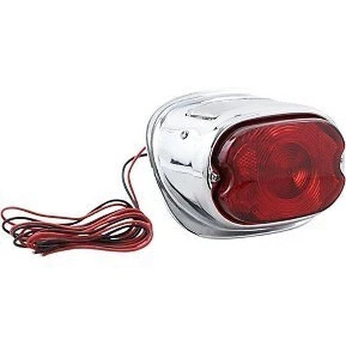 Drag Specialties DS-272023 Chrome Taillight Assembly for 55-72 Harley