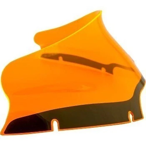 Klock Werks 6" Orange Ice Kolor Flare Windshield Harley Fltr Road Glide 15-23