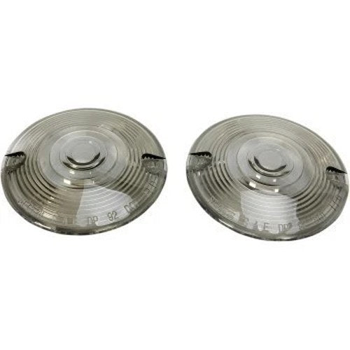 Kuryakyn 4997 Smoke Replacement Turn Signal Lens Kit for 3-1/4" Touring 86-23