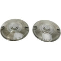 Kuryakyn 4997 Smoke Replacement Turn Signal Lens Kit for 3-1/4" Touring 86-23