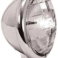 Mid Usa 11016 Chrome 5-3/4" Halogen Headlight for Harley Custom Application