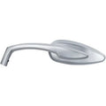 Kuryakyn 1707 Chrome Teardrop Convex Pair of Mirrors for all Harley Models 65-25