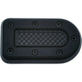 Kuryakyn 7038 Satin Black Heavy Industry Brake Pedal Pad for Small Harley Brake