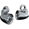 Kuryakyn 5019 Chrome Engine Guard Driving Lights for Harley 1-1/4"