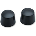 Kuryakyn 1229 Satin Black Front Axle Cap Covers
