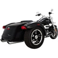 Vance & Hines 16796 Chrome 4" Twin Slash Slip-On Mufflers for Freewheeler 17-23
