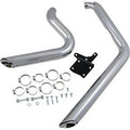 Vance & Hines 17213 Chrome Shortshots Staggered for Harley Dyna 91-05