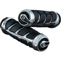 Kuryakyn 6350 Chrome Kinetic Iso Hand Grips for Harley Cable Op Throttle